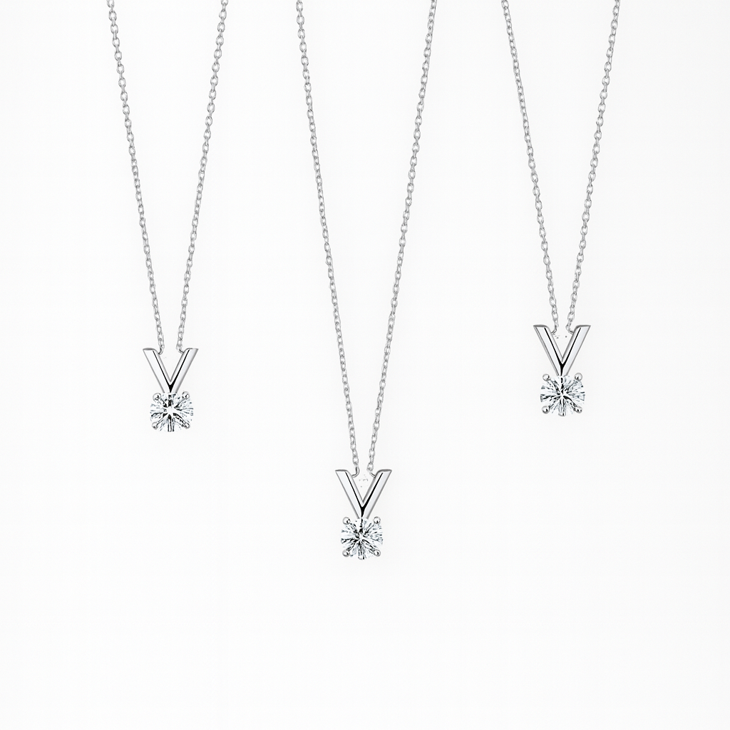 Aurora V Pendant Necklace