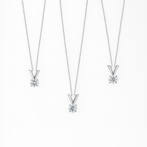 Aurora V Pendant Necklace