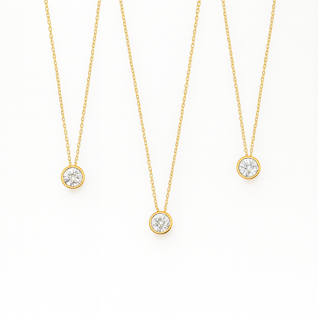 Solaris Solitaire Necklace