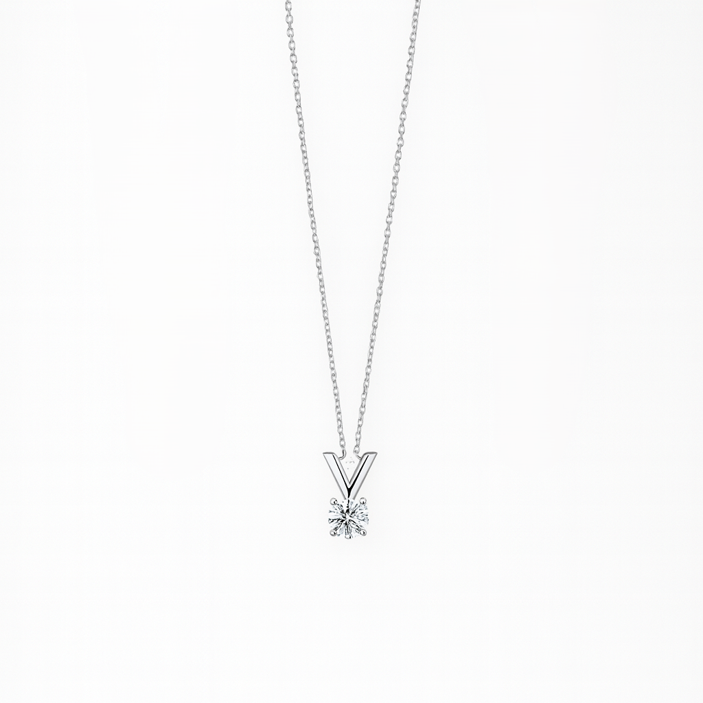 Aurora V Pendant Necklace