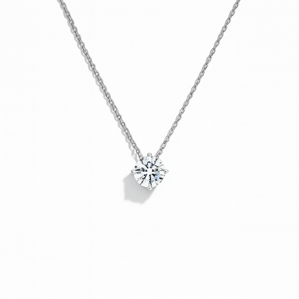 The Lumière Solitaire Necklace